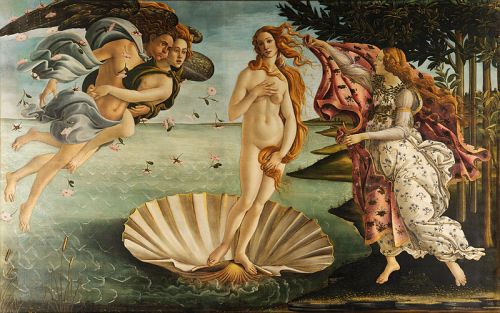 Sandro Botticelli, The Birth of Venus, c. 1486