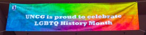 UNCG is proud to celebrate LGBTQ History Month